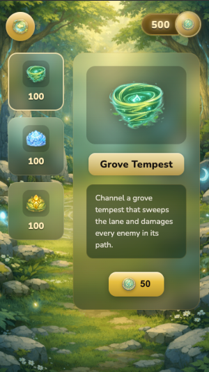 Glyphbound Screenshot 1