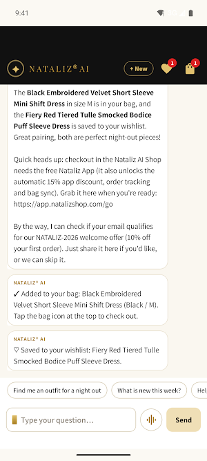 Nataliz® AI Shop Screenshot 2