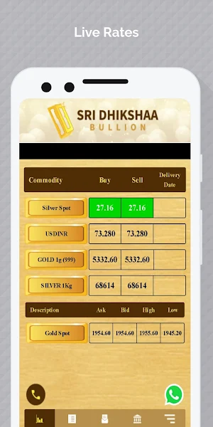 Sri Dhikshaa Bullion Screenshot 0