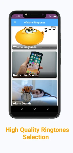 Whistle ringtone Screenshot 1