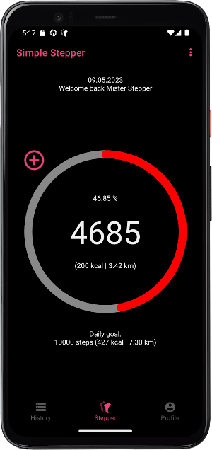 Simple Stepper Screenshot 0