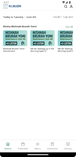 All Halacha Screenshot 1