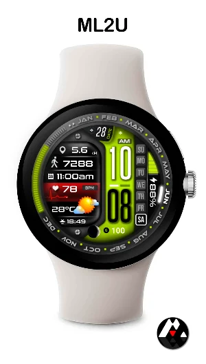 ML2U 277 Watch Face Screenshot 3