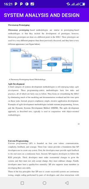 System Analysis & Design Screenshot 3