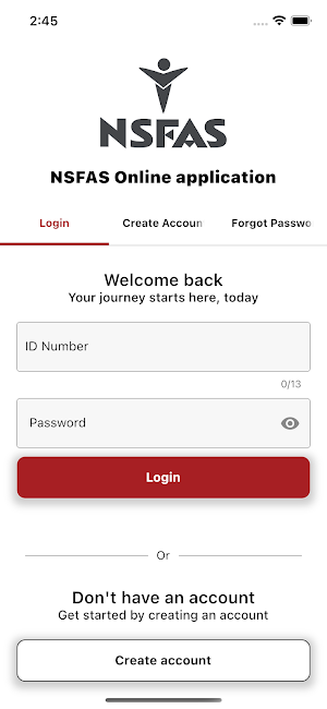 NSFAS Screenshot 0