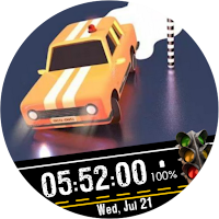 Watch Face Car Drive wear Os