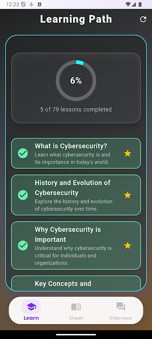Cyber Security Basics Screenshot 0