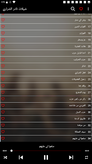 شيلات نادرالشراري بدون نت 2023 Screenshot 0