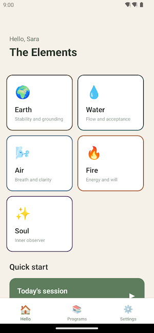 ELEMENT: Meditation & Sleep Screenshot 0