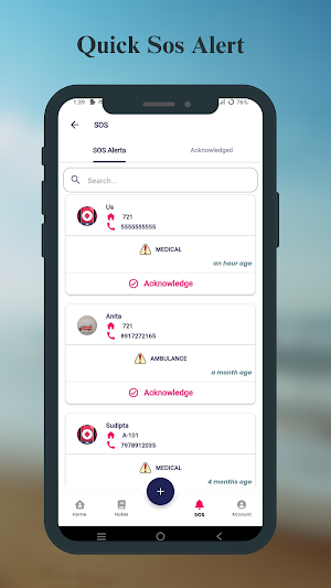 My Security Guard App Screenshot 2