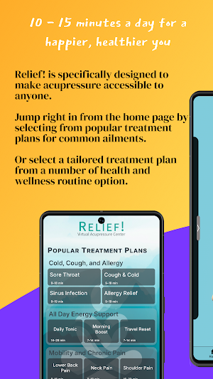 Relief: Acupressure & Healing Screenshot 1