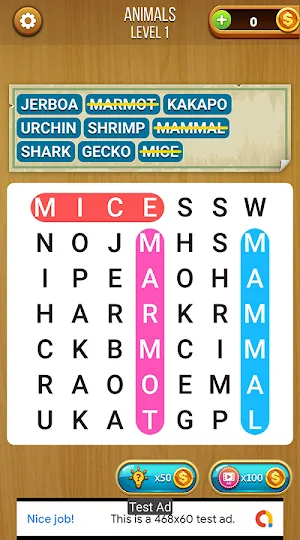 Hidden Words Screenshot 1