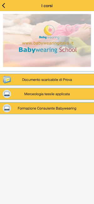 Babywearing Italia Screenshot 2