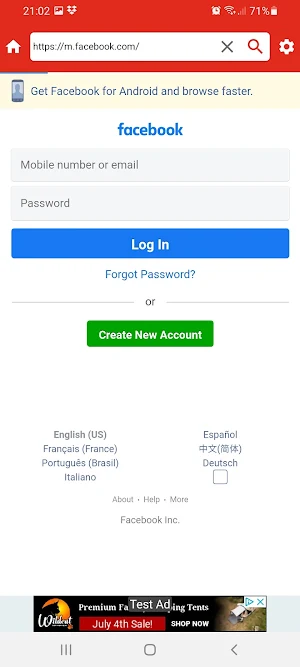 Browse With Privacy Screenshot 1
