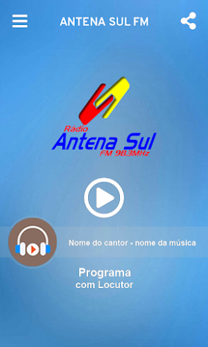 Antena Sul FM Screenshot 1