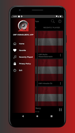 ORF Vorarlberg App Radio Screenshot 2