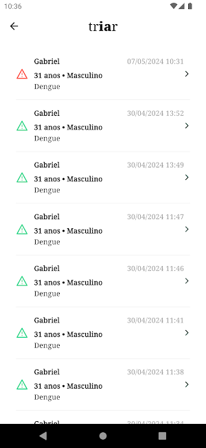 triar saúde Screenshot 3