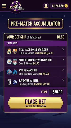 esert Nights Casino Screenshot 0