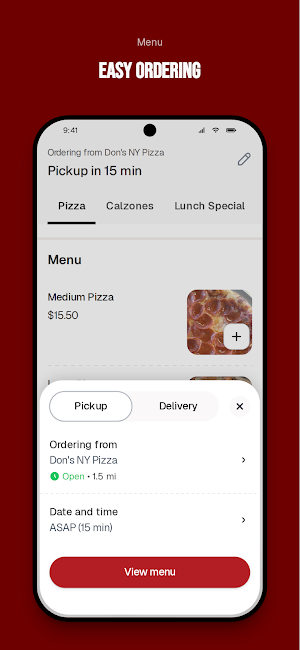 Don's NY Pizza Screenshot 2