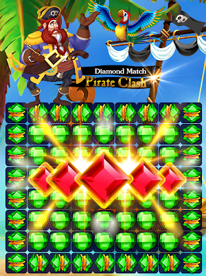 Diamonds Match Pirate Clash ⚓ Screenshot 0