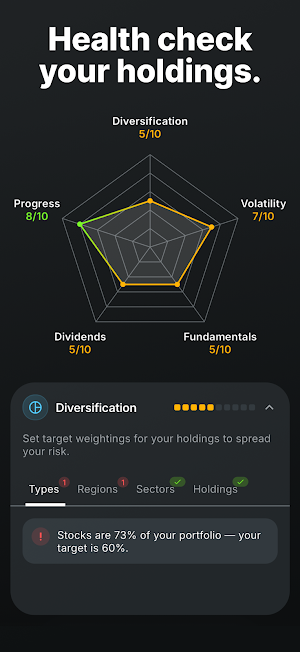 Planfolio - Portfolio Tracker Screenshot 2