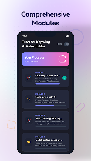 AI Tutor for Kapwing AI Video Screenshot 1