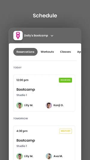 Dolly's Bootcamp Screenshot 2