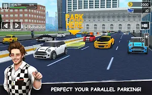 Parking Professor: Car Driving School Simulator 3D Screenshot 1