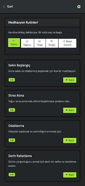 Stres Azaltıcı Nefes Asistanı Screenshot 3