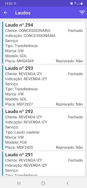 iZY Vistoriador Screenshot 1