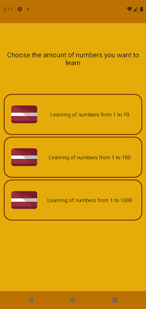 Numbers in Latvian language Screenshot 1