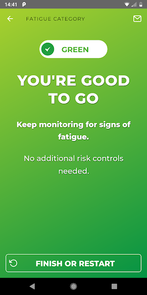FatigueSafeBE Screenshot 2