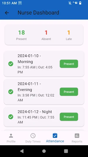 Hospital Duty Manager Screenshot 3