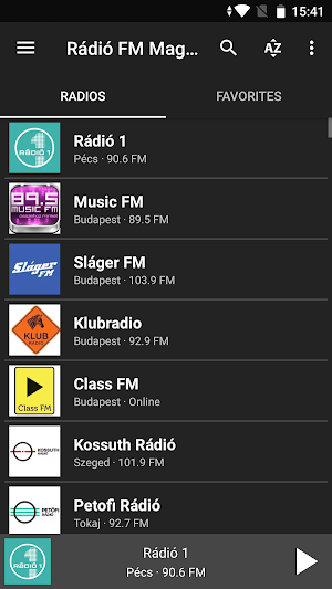 Radio FM Hungary Screenshot 3