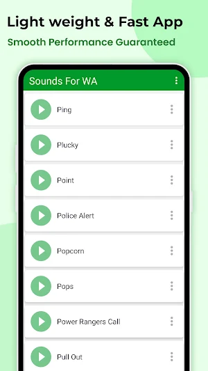 Sounds for WhatsApp - MSG Tone Screenshot 2