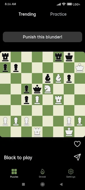 Chess Screen Time - Puzzles Screenshot 0