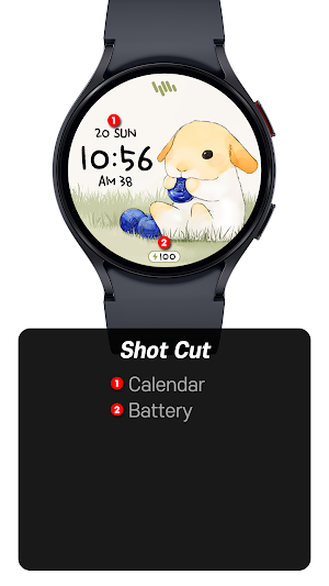 SamWatch T Cartoon Rabbit Screenshot 2