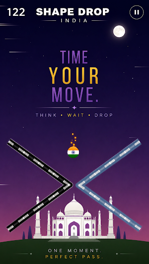 Shape Drop - Helix Ball Drop Screenshot 2
