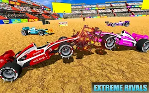 Formula Car Demolition Derby 2020: Car Crash Game Screenshot 2
