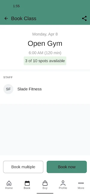 Slade Fitness Screenshot 2