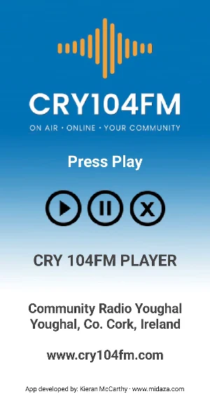 CRY 104FM Radio Player Screenshot 0