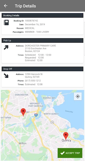 CTS Driver App Screenshot 3