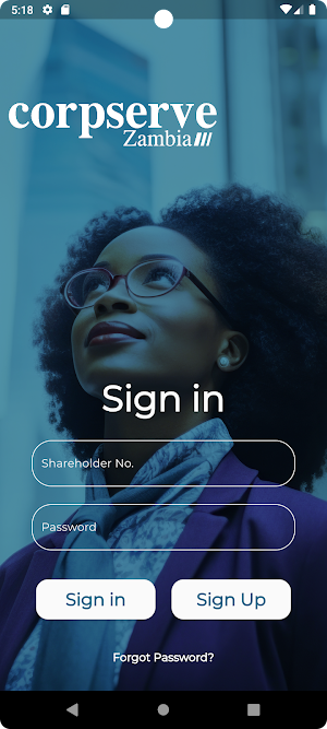 Corpserve Zambia App Screenshot 1