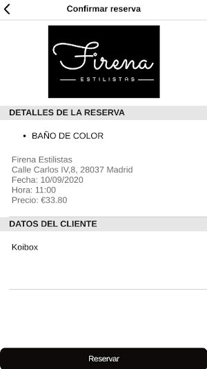 Firena Estilistas Screenshot 2