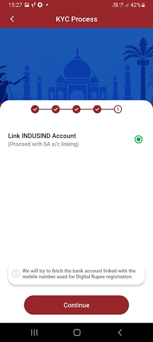 Digital Rupee by IndusInd Bank Screenshot 3
