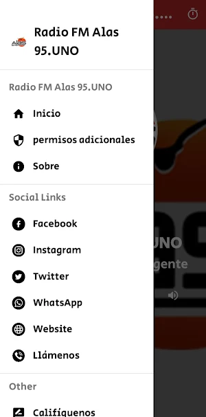 Radio FM Alas 95UNO Screenshot 3