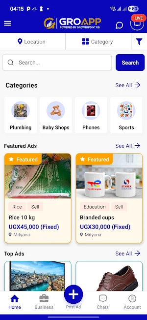Groapp Screenshot 0