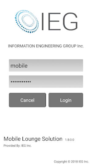 AIMS Mobile Lounge Screenshot 0