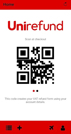 Unirefund Screenshot 0