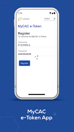 MyCAC e-Token Screenshot 3